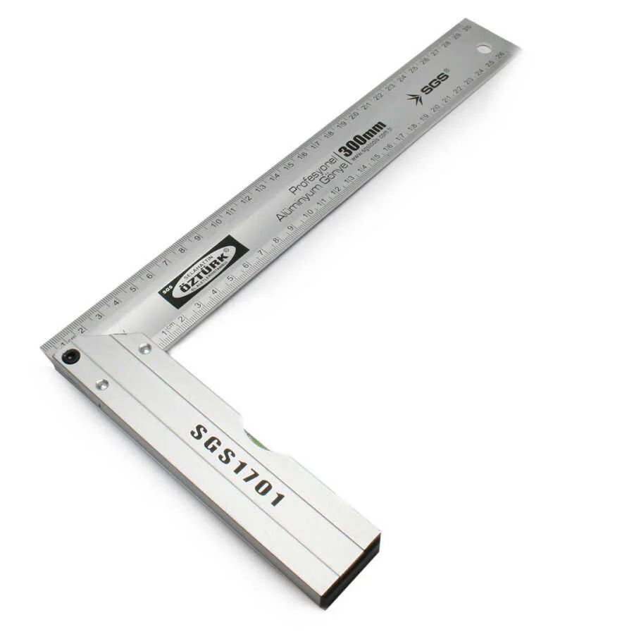 SGS Alüminyum Gönye 25cm