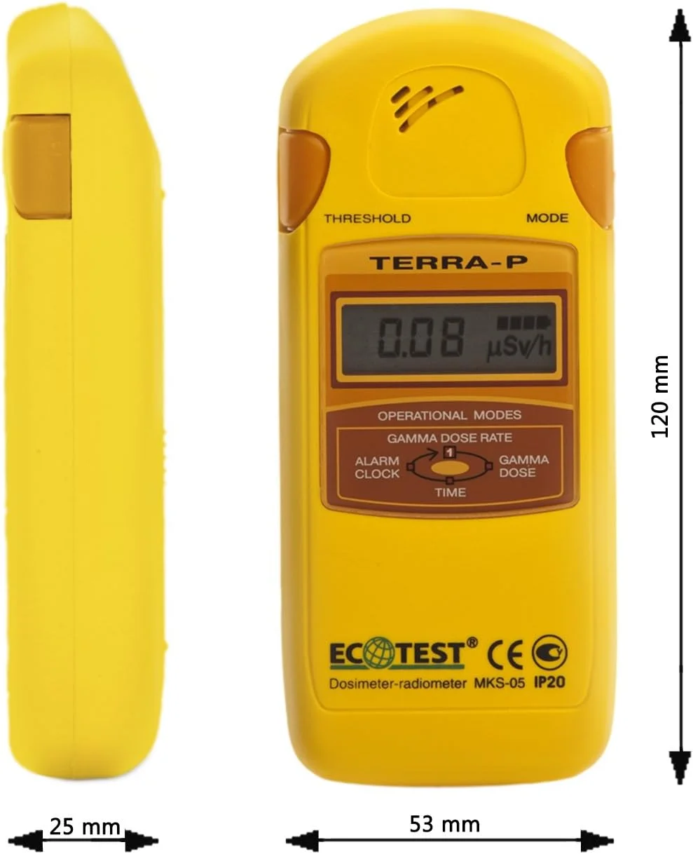 Ecotest | MKS-05 Terra-P Dozimetre ve Radyometre